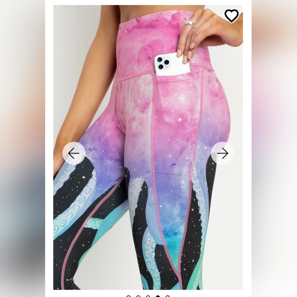 Black milk space tentacles leggings - Picture 3 of 5